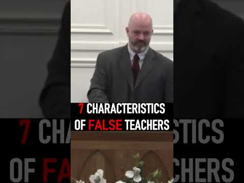 7 Characteristics of False Teachers - Pastor Patrick Hines Sermon #shorts #christianshorts #Bible