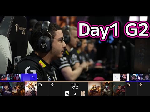 G2 vs DK | Day1 G2 | 世界大会2022 Group Stage 日本語実況解説