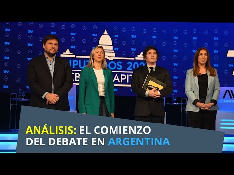 De Milei a Bregman, avance del debate en Argentina.