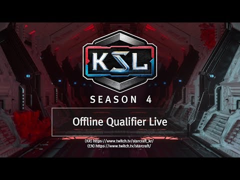 Offline Qualifiers - 3 of 4 - KSL Season 4 - StarCraft: Remastered