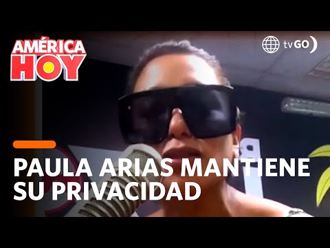América Hoy: Paula Arias ya no quiere hablar de su vida privada (HOY)