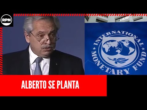 Alberto se plantó ante el FMI: 'La negociación no es en base a ajustes''