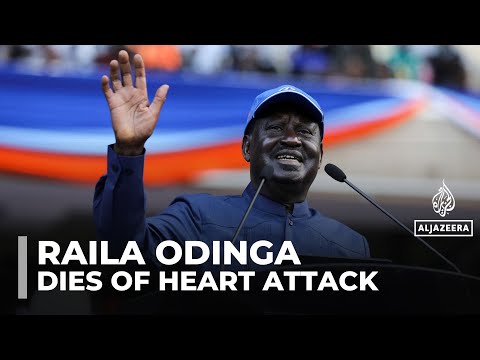Kenyan opposition leader Raila Odinga dies of heart attack in India at 80