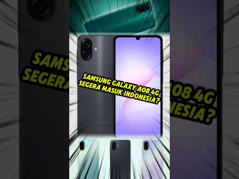Samsung Galaxy A08 4G Segera Masuk Indonesia