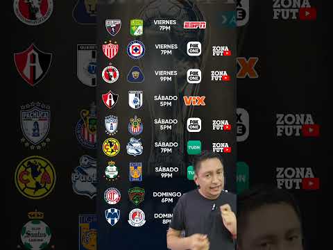 <strong>DONDE</strong> VER LA JORNADA 6 DE LIGA MX EN TELEVISIÓN 📺 🤔 #LIGAMX #APERTURA2026 #ZONAFUT #FOXONE #TUDN
