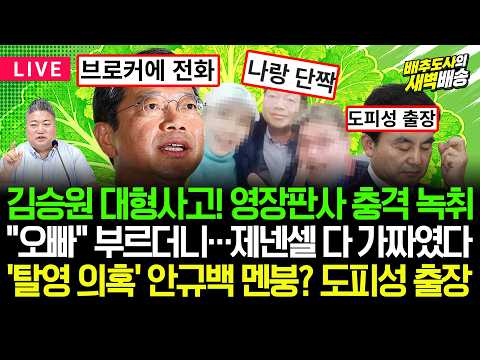 <strong>탈영</strong> 의혹' 안규백 대정부질문 펑크 [배추도사의 새벽배송]