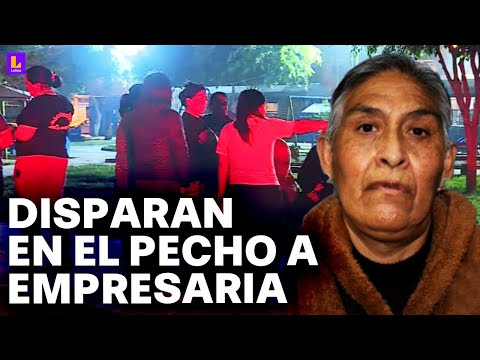 San Juan de Lurigancho: 'Reina del broaster' recibe bala perdida en persecución