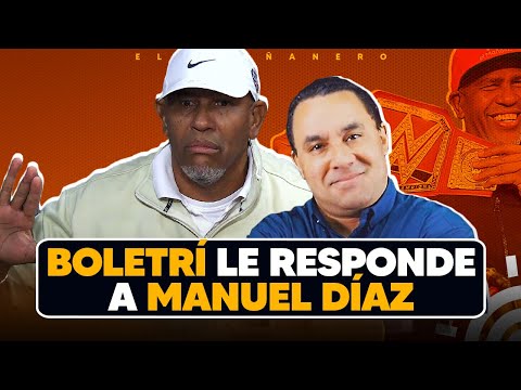 Boletrí le Responde a Manuel Díaz