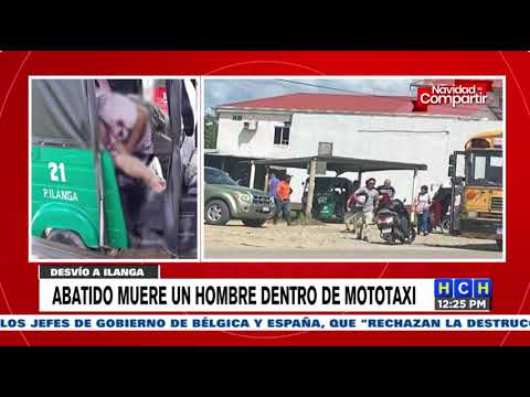 ¡Terrible! Desde una moto en marcha, asesinan a mototaxista en Trujillo