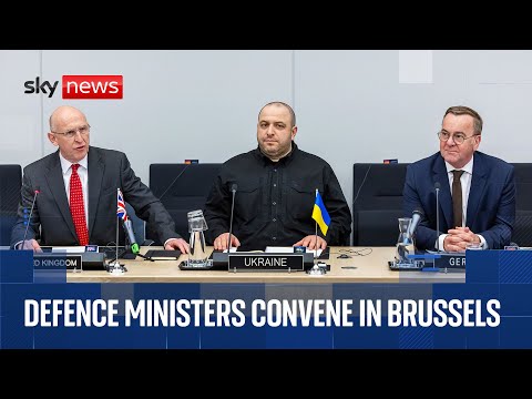 Defence ministers at NATO HQ for Ukraine meeting