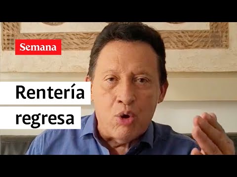 Óscar Rentería anuncia su regreso a los medios | Semana Videos