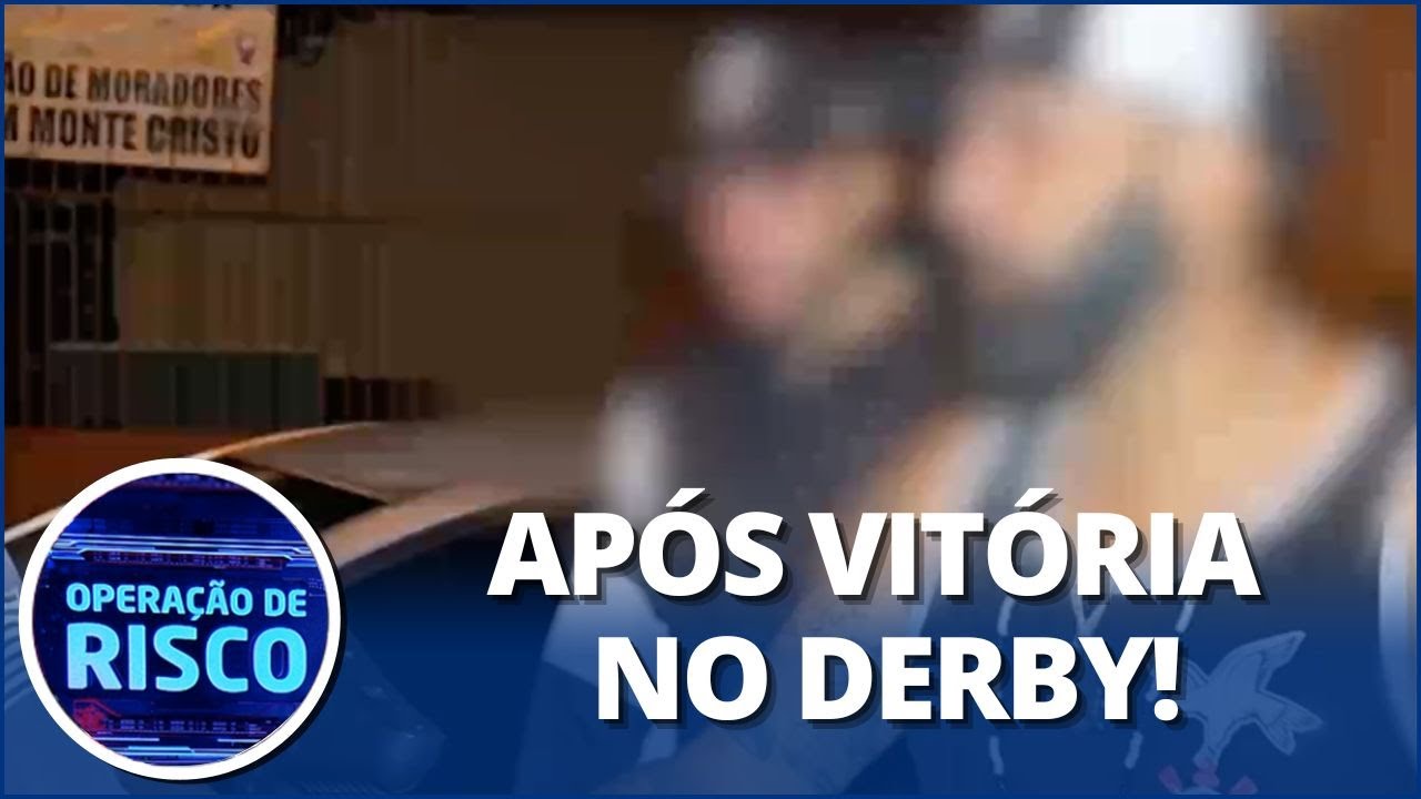 Policiais são chamados para conter torcedores do Corinthians que fecharam a rua