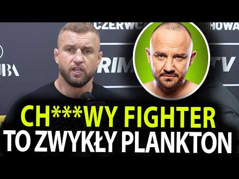 MARCIN WRZOSEK ODPALIŁ SIĘ NA RYTĘ "JEST CH**OWYM FIGHTEREM. W KAŻDEJ INNEJ FORMULE JEST NIKIM"