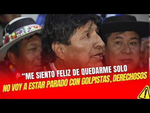 Evo Morales acusa al Gobierno boliviano de agredir y perseguir a sus simpatizantes