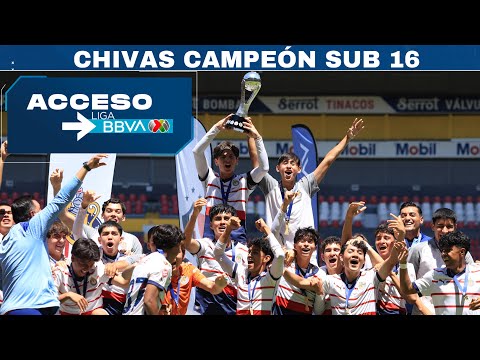 Acceso: Chivas Campeón Sub16 del Clausura 2024