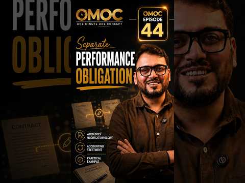 OMOC Ep 44 | Performance Obligation | Meaning & How to Identify Distinct Performance Obligation