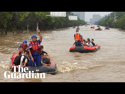 Severe rainfall from Typhoon Doksuri causes floods across northern China