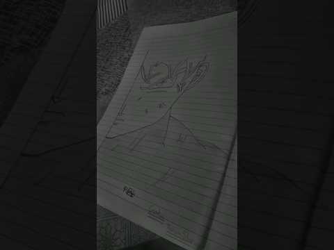 🔥“My Amazing drawing of Drip Goku badass !” 🔥 #shorts #anime #drawing #goku #sketch