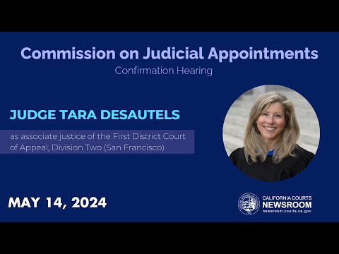 Commission on Judicial Appointments: Judge Tara M. Desautels