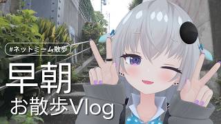 【初散歩vlog】深夜散歩に憧れたVtuber、なぜか朝5時の下北沢・東北沢を歩く｜ネットミーム聖地