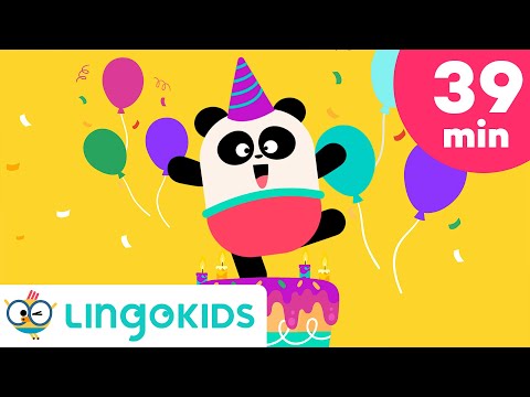 Happy Birthday Song for Kids 🍰🎈 Party Songs for toddlers | Lingokids