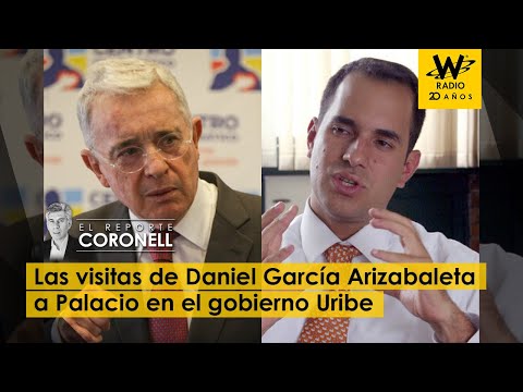 Las visitas de Daniel García Arizabaleta a Palacio en el gobierno Uribe