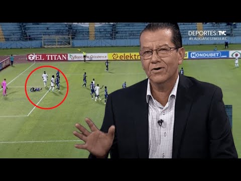 Reynaldo Salinas analiza la jugada del penal a favor del Olimpia en duelo vs Motagua
