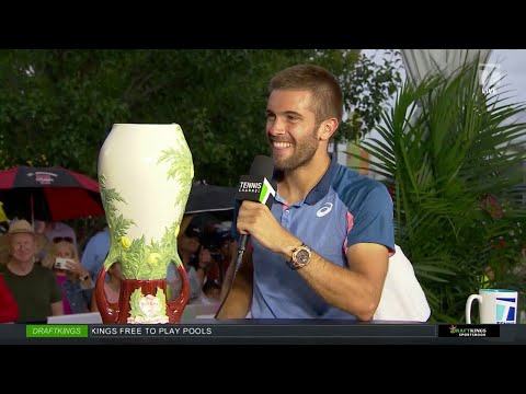 Borna Coric: 2022 Cincinnati Final Win Interview