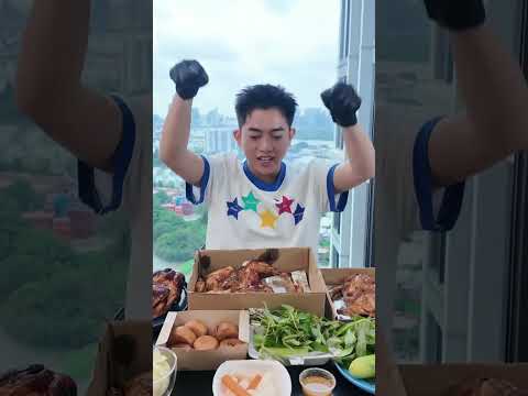 Phần 1: Gà nướng cùng Panda Review #shorts