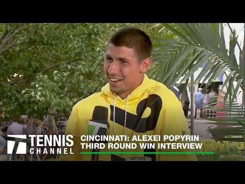 INTERVIEW: A. Popyrin; Cincinnati 3R Win