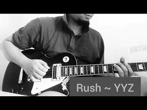 RUSH - YYZ guitar cover (STILL LEARN HOW TO PICKING)