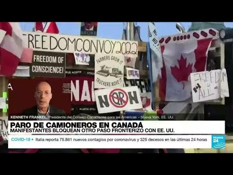 ¿Qué hay de fondo en las protestas canadienses contra las restricciones por el Covid-19?