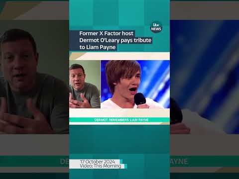 Dermot O'Leary pays tribute to Liam Payne #itvnews #liampayne #shorts