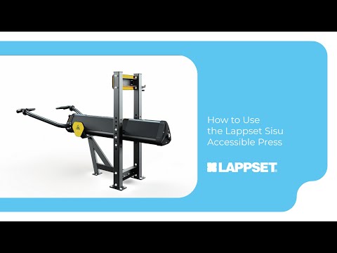 Lappset Sisu | How to Use the Sisu Accessible Press