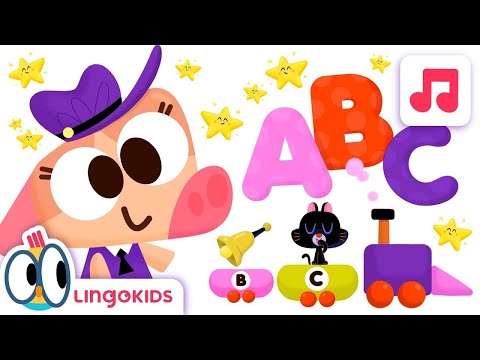 ABC Train Song 🚂🅰️🅱️ A is for Apple B is for Ball | Lingokids ABC song