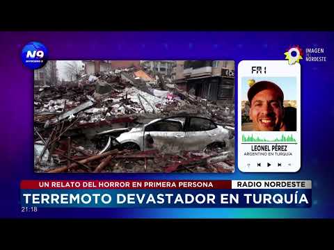 Terremoto devastador en Turquía: un relato del horror en primera persona - NOTICIERO 9