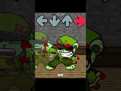 FNF Character Test | Gameplay VS Minecraft Animation | Flippy Flipped Out V1 (FNF Mod) #shorts