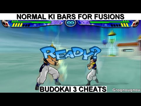 Dragon Ball Z Budokai 3 Cheats  : Fusion Ki Management