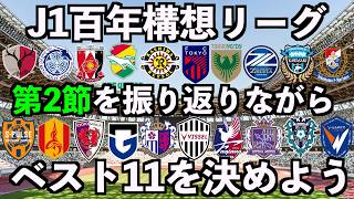 【J1百年構想リーグ】第2節の振り返りとベストイレブンを考えよう【霜月陸斗】