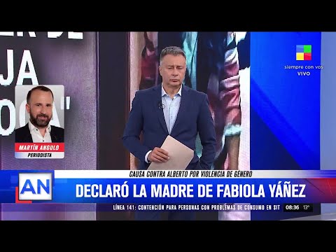 La madre de FABIOLA YÁÑEZ declaró que ALBERTO FERNÁNDEZ EMPUJÓ a su hija estando EMBARAZADA