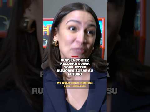 Ocasio-Cortez recorre Nueva York entre rumores sobre su futuro
