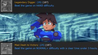 Getting the FINAL achievements in Megaman Legends with a SPEEDRUN
