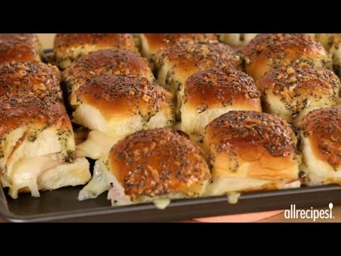 Party Recipes - How to Make Baked Hawaiian Sandwiches