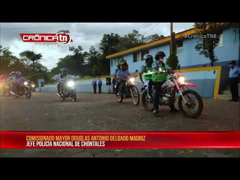 Policía de Chontales da el banderillazo de salida al Plan Escolar 2021 - Nicaragua