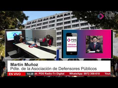Entrevista- Martín Muñoz - Pdte. de la Asociación de Defensores Públicos