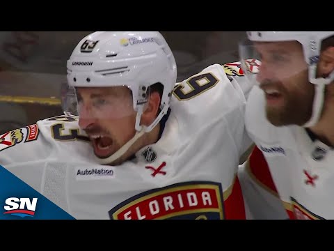 Panthers Brad Marchand Puts Sweet Backhand Past Maple Leafs Joseph Woll