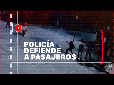 POLICÍA DEFIENDE A PASAJEROS ? #REC ?