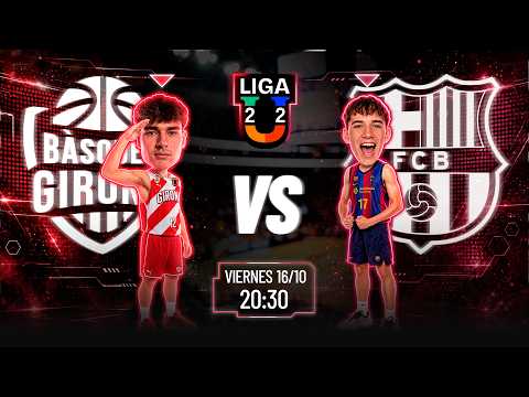 🔴 DIRECTO: Bàsquet <strong>Girona</strong> - Barça Atlètic | J4 | Grupo A | Liga U 2026-27