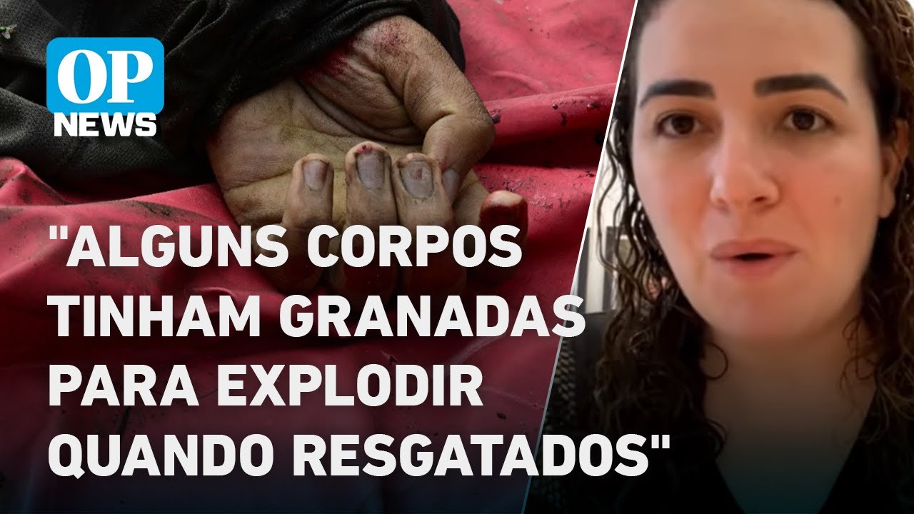 Repórter detalha relatos de moradores ao resgatarem corpos após operação no RJ | OP NEWS