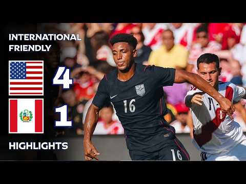 <strong>USA</strong> vs Peru | 4-1 | Highlights | International Friendly <strong>2026</strong>-27 | <strong>usa</strong> peru